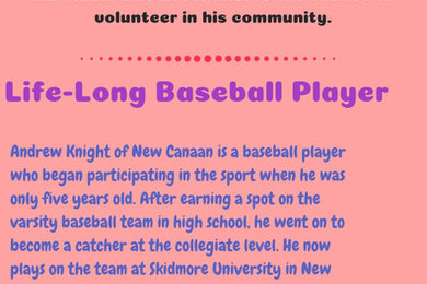 Andrew Knight of New Canaan’s Family Ties