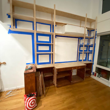 Custom DJ Entertainment Center