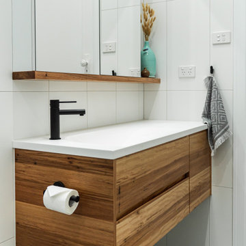 Ensuite, Laundry & Bathroom renovation, Northcote
