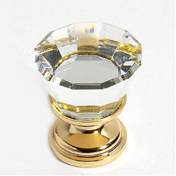 Leaded Crystal Knobs - Cabinet And Drawer Knobs
