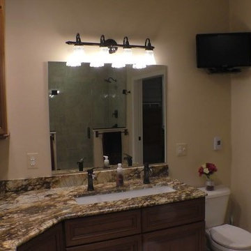 Master Bathroom in Normandy Granite