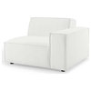 Modular Sectional Sofa Set, White, Fabric, Modern, Lounge Hotel Hospitality
