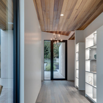 Austin, Texas Modern Home-Alaska White Oak