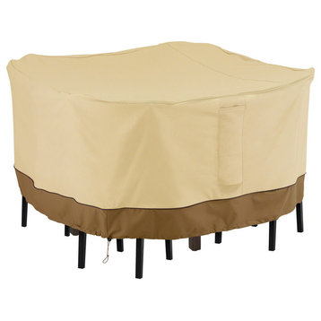 Square Bar Table, Chair Set Cover-Durable Water Resistant Furniture Cover Medium
