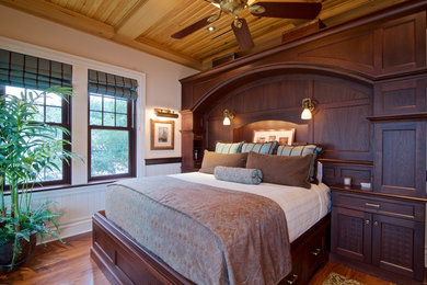 This is an example of a beach style bedroom in Jacksonville.