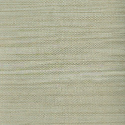 Myoki Neutral Grasscloth - Wallpaper