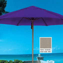 Wood-Market-Umbrellas - Patio Furniture And Outdoor Furniture