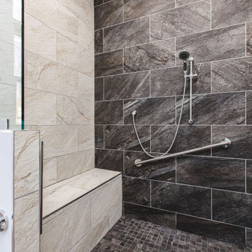 Master Bathroom Remodeled With Stand Alone Tub, Standing Shower, Warrenton VA