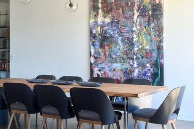 Dining room - contemporary dining room idea in San Francisco