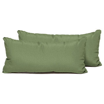 Rectangle Outdoor Patio Pillows, Cilantro