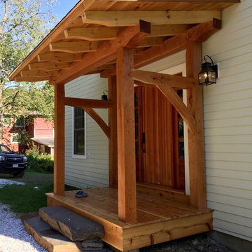 Timber Framed Entry