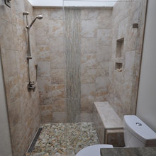 shower treatment/tiling