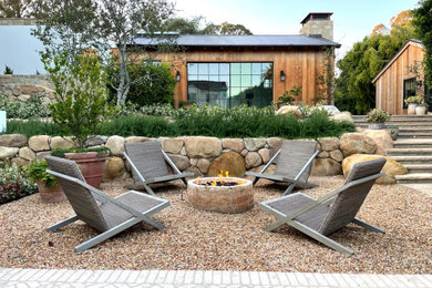 This is an example of a rustic landscaping in Santa Barbara.