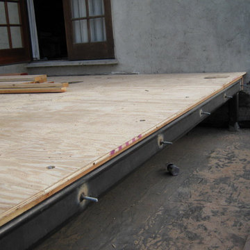 Office Addition Over 84 yrs. Old Existing Garage in Silver Lake, L.A.
