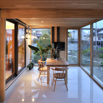 大屋根の家
