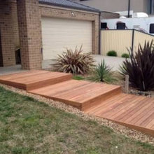 Kathy Exterior Wooden Walkway