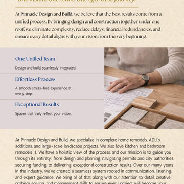Pinnacle Design and Build Company Presentation