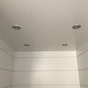 Farmhouse Home Elevator with Custom Shiplap Interior