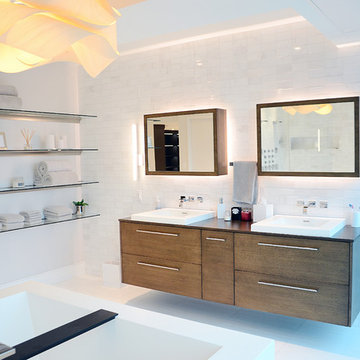New Wall-Hung Bathroom Cabinets