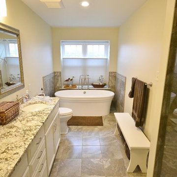 Master Bath Remodel West Chester w free standing tub