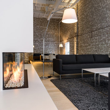 Linear Fireplaces