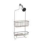 InterDesign InterDesign Plastic and Stainless Steel Shower Caddy ...