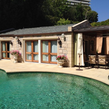 Avgeropoulos Pool House--Beverly Hills