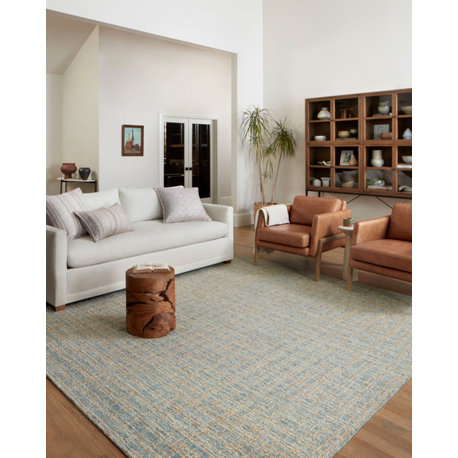 Chris Loves Julia x Loloi Polly Blue/Sand 9'-3" x 13' Area Rug