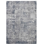 Nourison - Nourison Rustic Textures 5'3" x 7'3" Grey Modern Indoor Area Rug - At home in a country cabin or urban loft, the Rustic Textures Collection from Nourison blends earthen tones and contemporary abstracts together in beautifully textured modern rugs that are sure to bring a rustic sensibility to to any decor.
