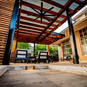 Serene Amberglow Patio | Carrolton Outdoor Living