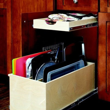 Pull Out Tray Bin