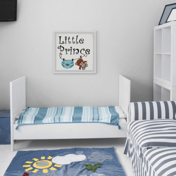 "Little Prince II" Framed Painting Print