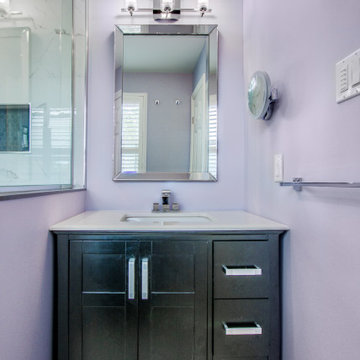 Master Ensuite Bathroom Renovation. Aurora, Ontario.