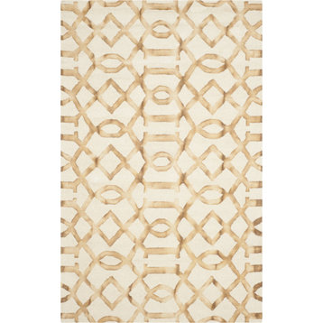 Safavieh Dip Dyed DDY712E 2'3"x10' Ivory/Camel Rug