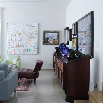 My Houzz: Fresh Start for an Art Collector in Tel Aviv