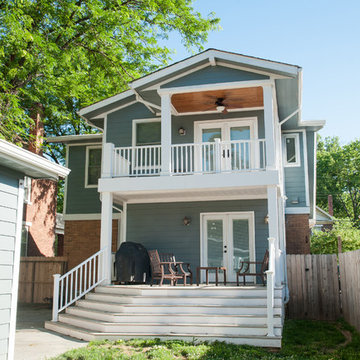 Oakley Home and Deck Addition, New Garage
