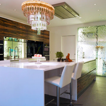 Designhaus in Glasarchitektur - Patel