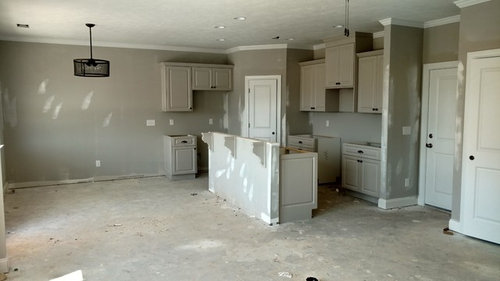 Gray Cabinets with Gray walls?