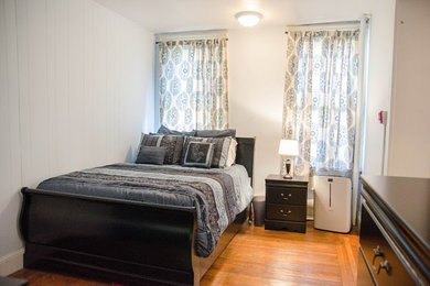 Bedroom - contemporary bedroom idea in San Luis Obispo