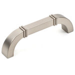 Century Hardware - Country Pull, Dull Satin Nickel - The Country Collection offers a wide variety of pulls and knobs in unique finishes