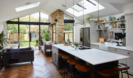 Room Tour: A Hint of Victorian Style Softens a New Extension