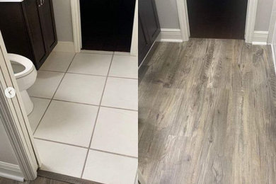 Bathroom Remodel - Before and After