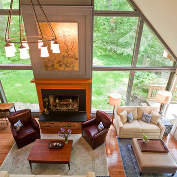 Asian-Inspired Great Room