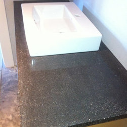 Concrete countertops - Vanity Tops And Side Splashes