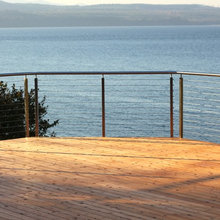 Deck rail - wire