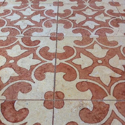 Exuberant Etched Stone (Studio V139) - Tile