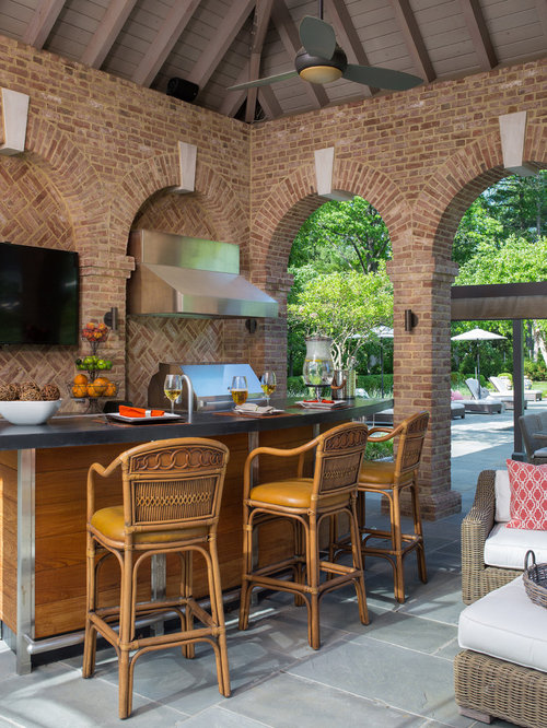 Outdoor Bar And Grill Design Ideas  Remodel Pictures  Houzz