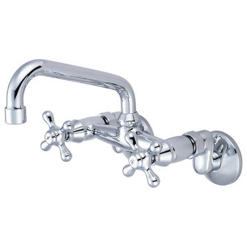 Pioneer Faucets 2PM540 Premium 1.5 GPM Wall Mounted Kitchen - Polished Chrome
