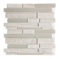 Exotic Glass Marble Mix H-2170 - Tile