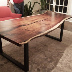 Rosewood Single Slab Table - Dining Tables